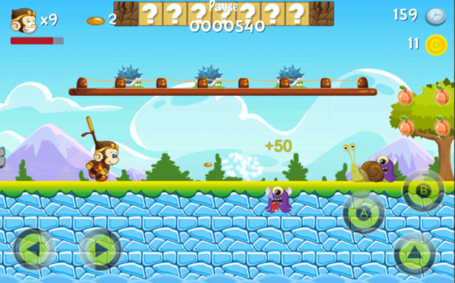 Kong Hero – Platformer Complete Unity Game Template
