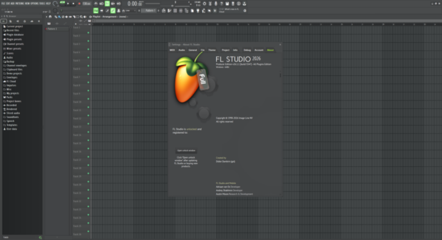 FL Studio 2026 sürüm bilgisi